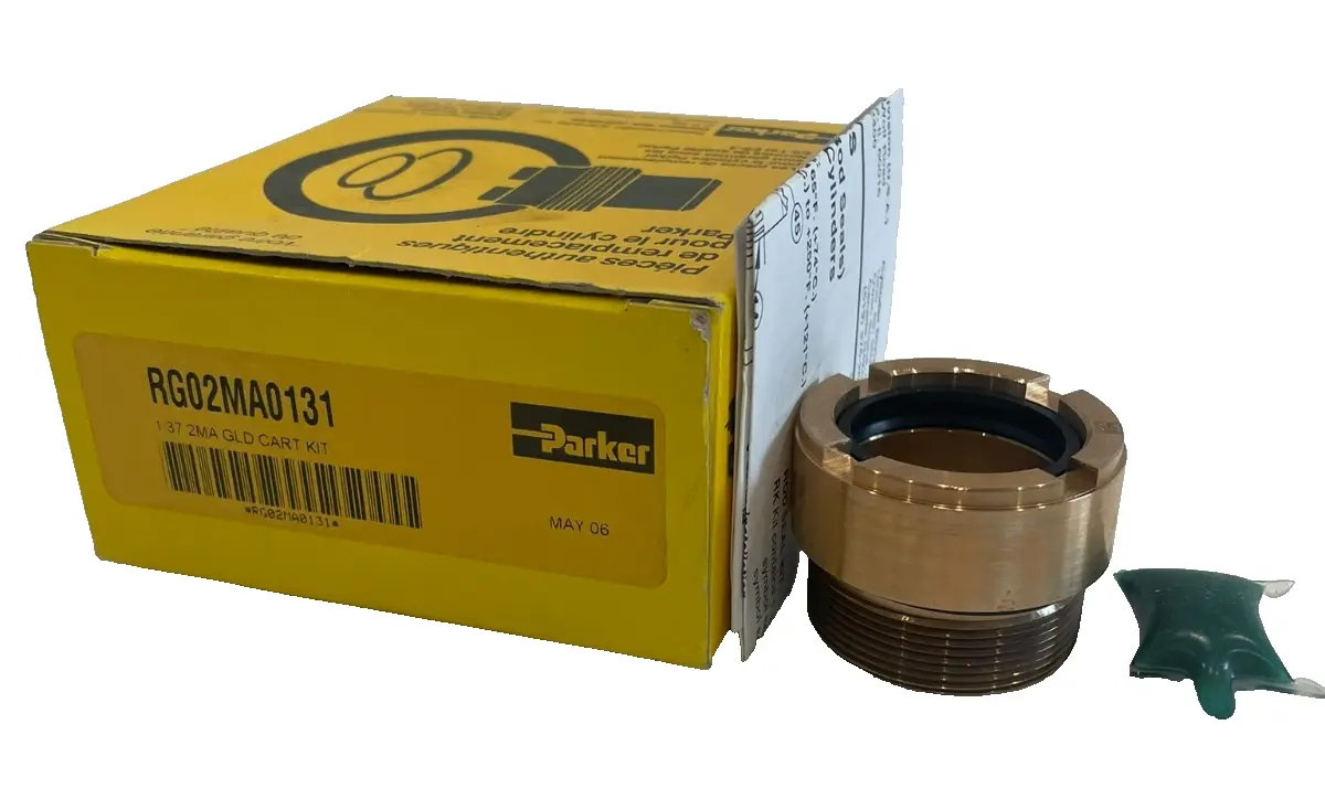 NEW PARKER RG02MA0131 1.37 2MA GOLD CARTRIDGE KIT