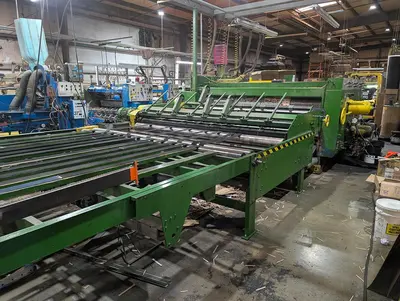 66" x 113" Ward-Genco 2 color Rotary Die Cutter