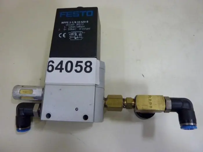 Used FESTO MPPE-3-1/8-10-420-B Regulators Michigan US | Ideal Machinery #699655