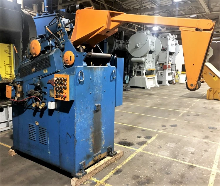 Used 1980 LITTELL MATERIAL HANDLING MACHINERY 620D-7PD Coil Reels and Straighteners | Alma Machinery #899419