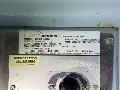 Used Delfield Used 27" Delfield 406CA-DD1 Undercounter Single Door Refrigerator 120V Undercounter Refrigerators Illinois US | Falcon Restaurant Supply #1375027