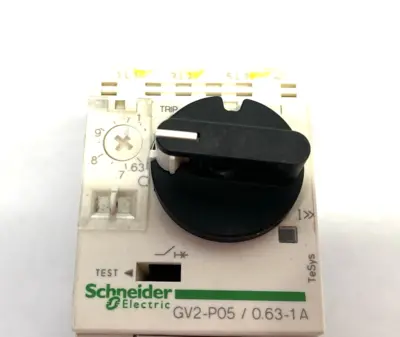USED SCHNEIDER ELECTRIC TESYS DECA MANUAL STARTER/PROTECTOR 0.63-1A
