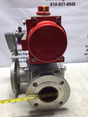 Triad Controls 33F13002R7SXXT 3” air actuated valve
