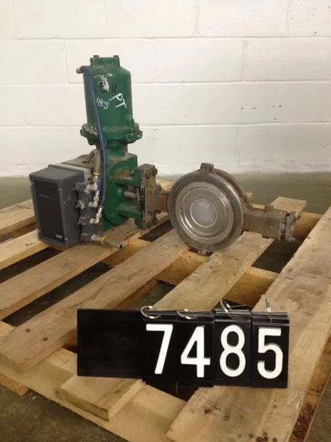 Fisher type 8550 Butterfly Valve size 6"