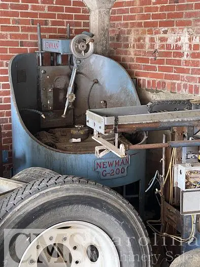 Used NEWMAN G200 KNIFE GRINDER Profile Grinders | CAROLINA MACHINERY SALES #420804
