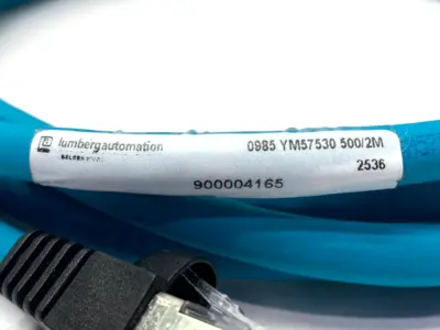Used Lumberg Automation Double End Ethernet Cable RJ45 900004165 Cable & Wire Michigan US | Maverick Industrial Sales #1391199