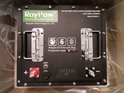 Used RoyPow Roy Pow LFP Floor Cleaning Machine Battery S2480-A Batteries US | Infinity wholesale & Supply LLC #1305824