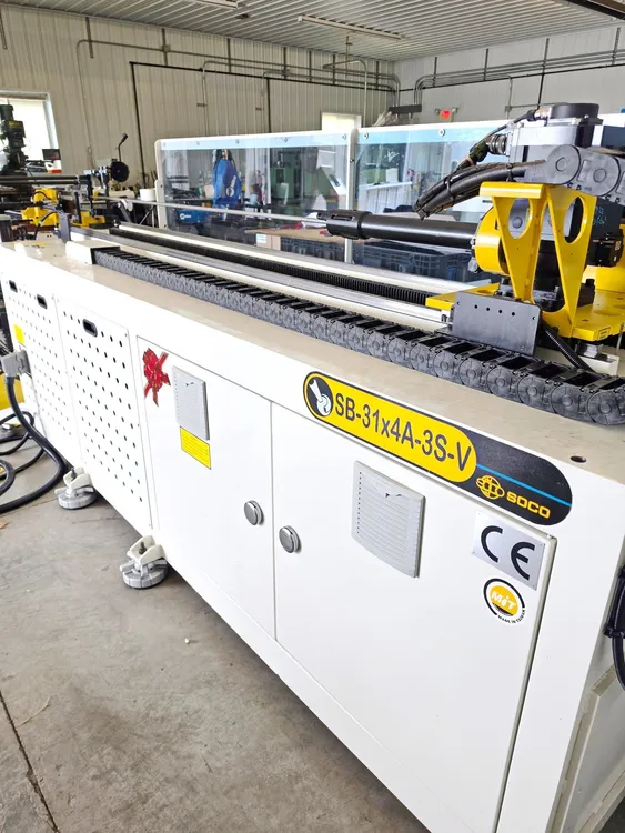 Used 2024 SOCO SB-31X4A-3SV Pipe, Tube & Bar Benders Ontario CA | CNCsurplus #1279461