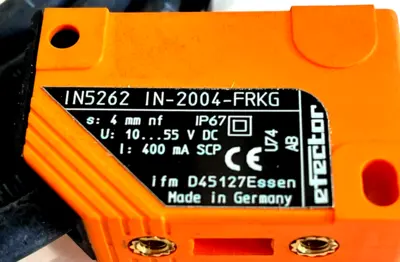 NEW IFM EFECTOR IN-2004-FRKG-IN5262 PROXIMITY SWITCH IN2004FRKGIN5262