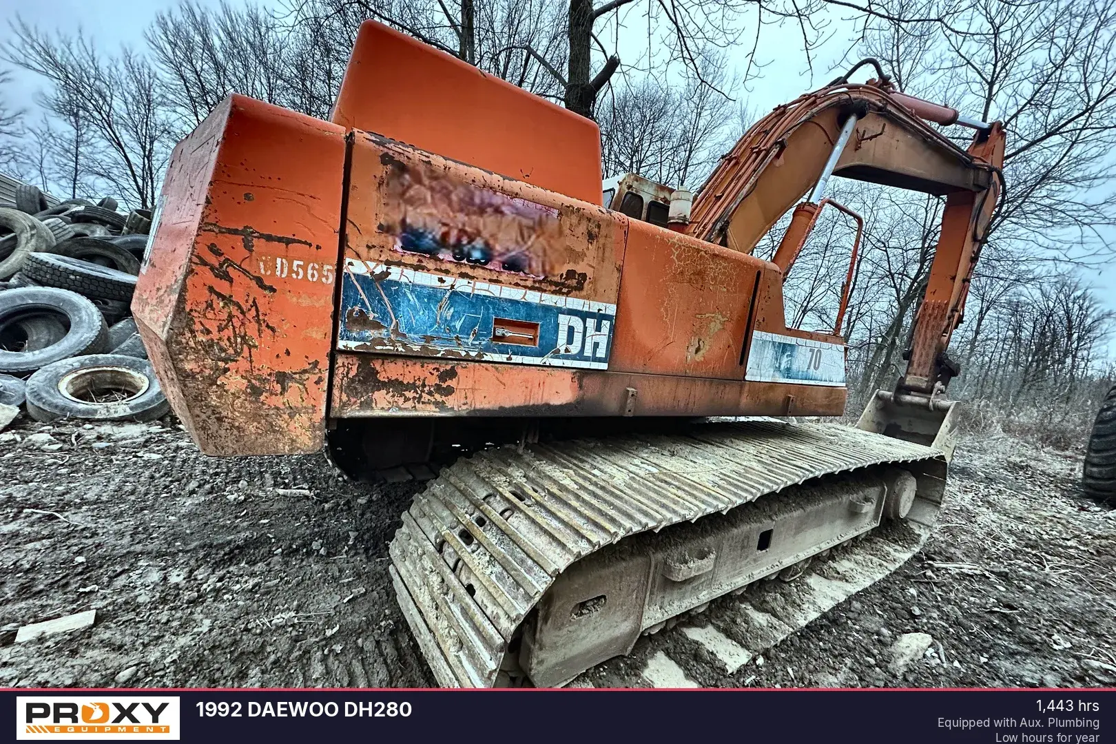 Used 1992 DOOSAN DH280 Excavators Pennsylvania US | Proxy Equipment #1382895