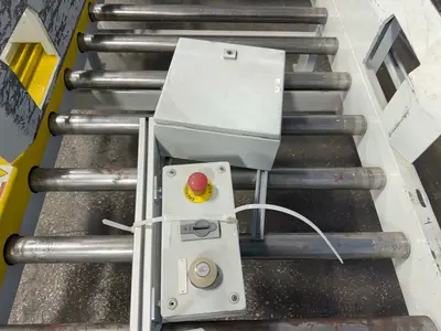 Industrial Kinetics 36" X 108" X 23" Power Roller Conveyor