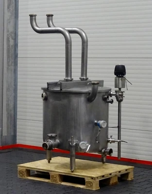 GEA Westfalia 25,000 LPH milk and cream pasteurization plant.