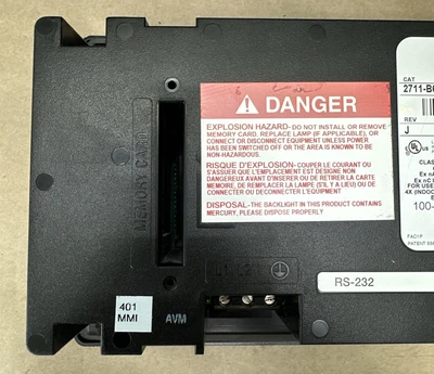 USED Allen-Bradley 2711-B6C8