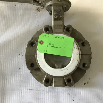 Swiss Fluid DN100PN16 – S16 Butterfly Valve Stainless Steel 16Bar @ 20°C