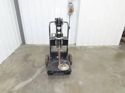 ARO 67120-P43 Pneumatic Extrusion Pump 6549 PSI 5 Gal Pail Lifter Unloader Cart