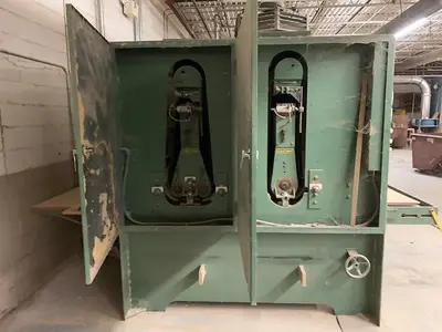 USED CEMCO 50" DOUBLE-HEAD WIDE-BELT SANDER
