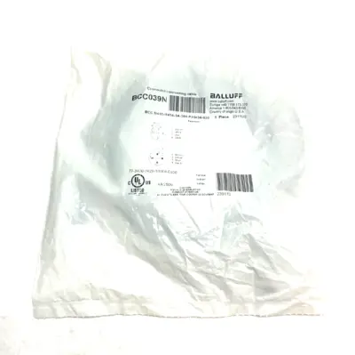 NEW BALLUFF DBL-ENDED CONNECTONG CORDSET