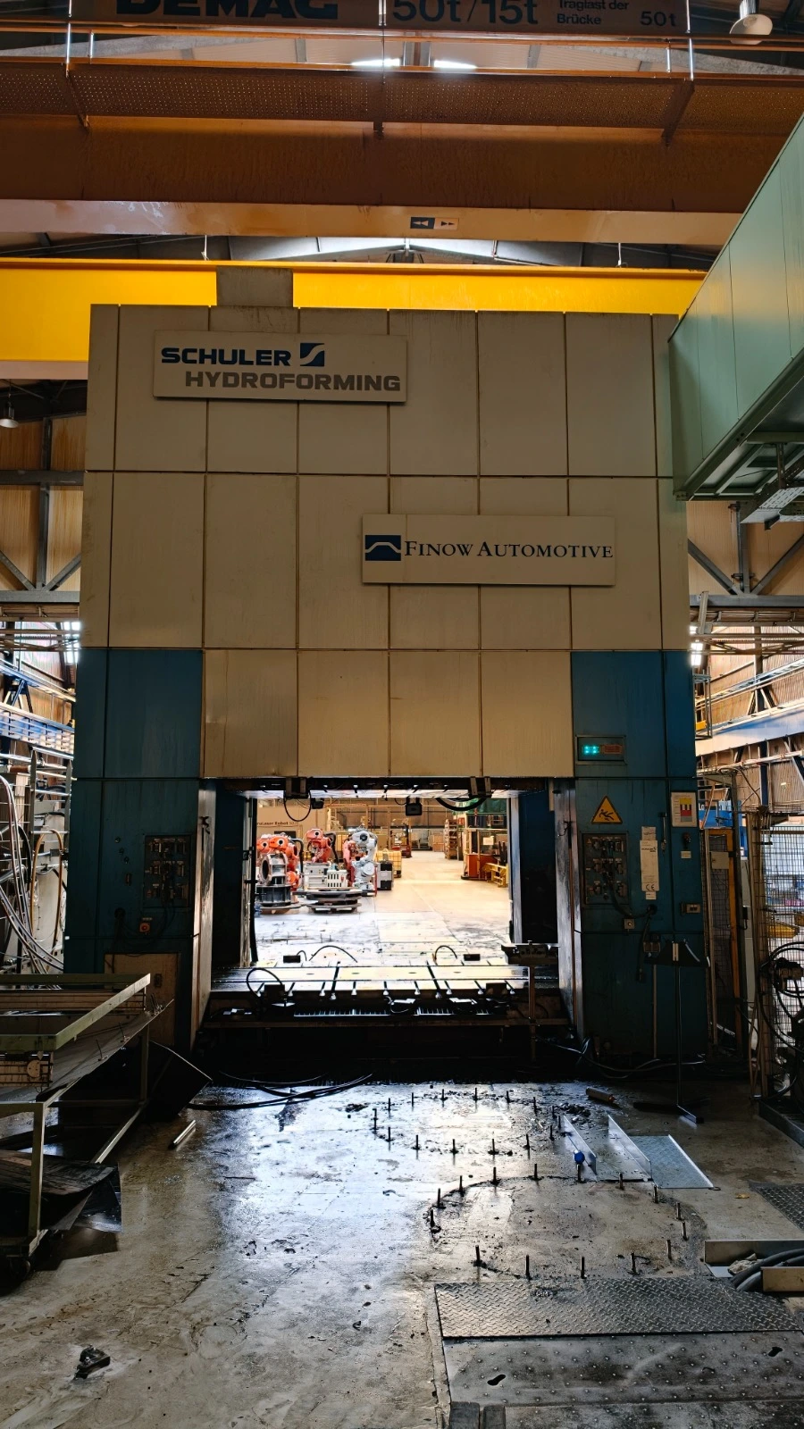 Used 2000 SCHULER 5000 TON Fluid Forming Presses Illinois US | Revelation Machinery #1280106