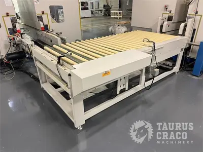 Used 2019 E-CHAIN ECT-48S ANGULAR DOUBLE END-TENONER LINE Woodworking Tenoners Ontario CA | Taurus Craco Machinery Inc #1314188