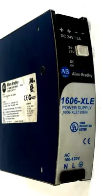 USED ALLEN BRADLEY 1606-XLE120EN POWER SUPPLY 100-120V 1606XLE120EN