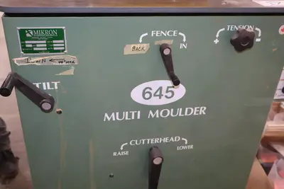 Used Mikron M645 Woodworking Moulders British Columbia CA | Coast Machinery Group #1275713