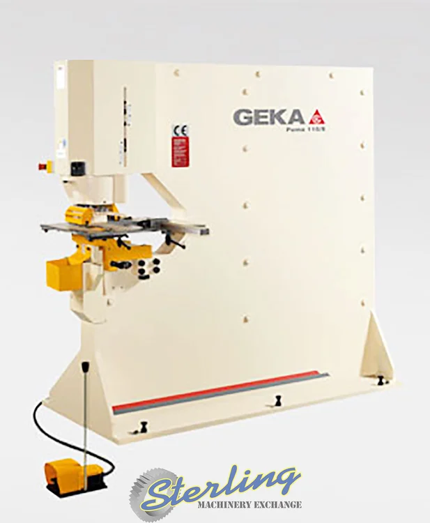 New | in-Stock GEKA PUMA 110SD Single Station Punches California US | Sterling Machinery Exchange #1466808