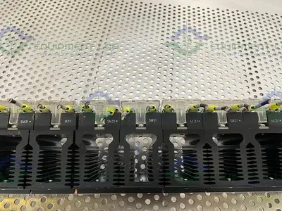 USED LOT OF 10 - CRYDOM HD4850-5972 SOLID STATE RELAY W/ HEAT SINK