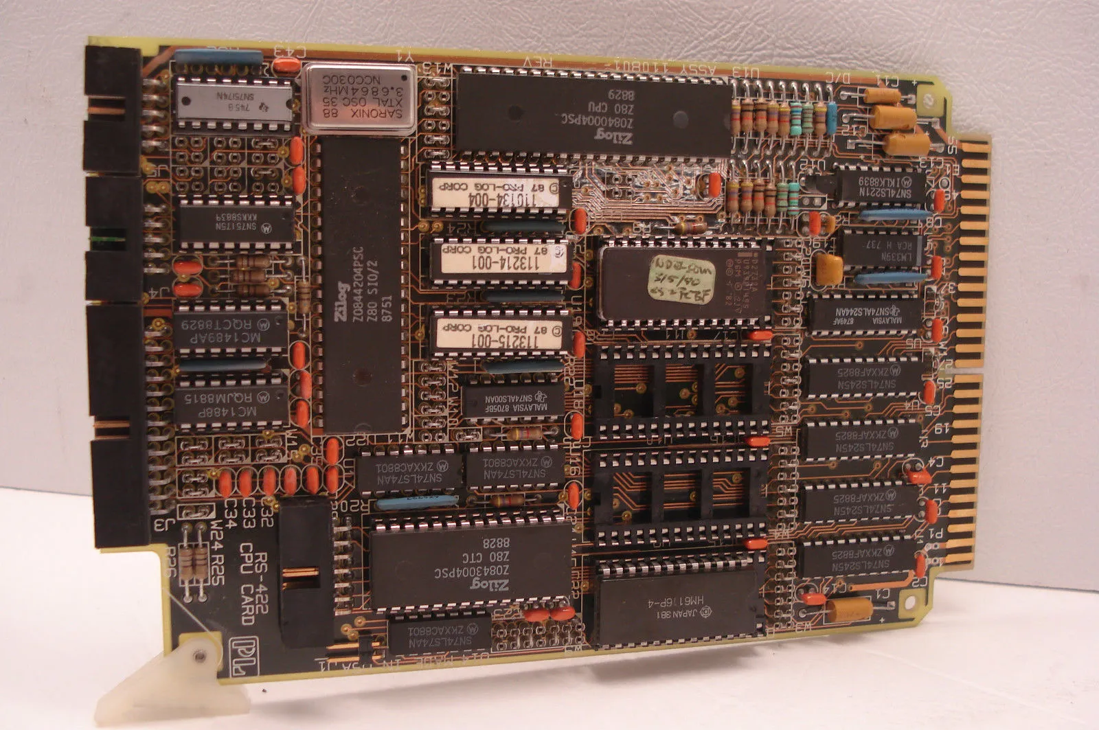 USED PROLOG PL RS-422 PWB110802-001 CPU CARD