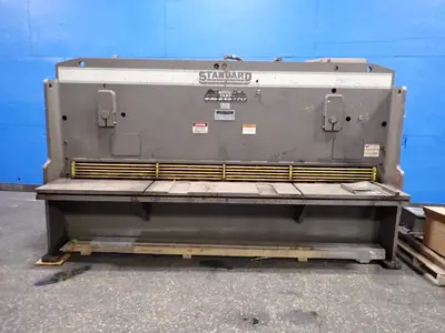 Used STANDARD INDUSTRIAL CORP CS37510 Power Squaring Shears (Inch) Ohio US | HGR 24 #878406