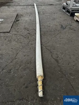 USED Hapman 2" Hapman Helix Flexible Screw Conveyor, Model 300