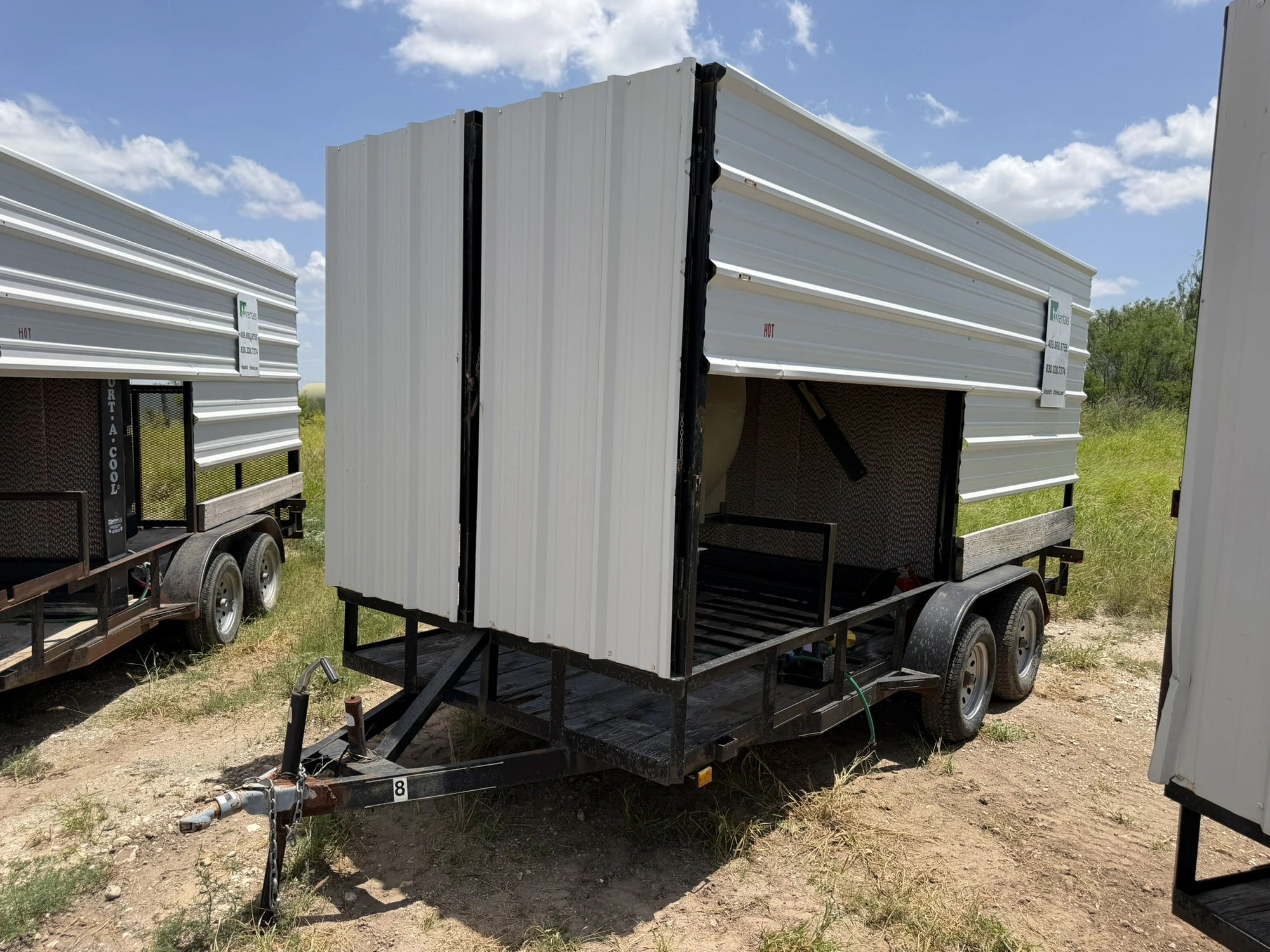 Used 2012 ASSEMBLED COOLING STATION TRAILER Liquid Supply Trailers Texas US | Miedema Asset Management Group #1312327