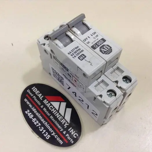 Used ALLEN BRADLEY 1492-CB1/G060 SER C Circuit Breakers Michigan US | Ideal Machinery #700999