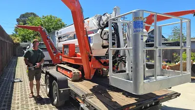 Used 2018 EASY LIFT 87-48AJ Articulating Boom Lifts California US | Ben Kaplan Equipment #1290527