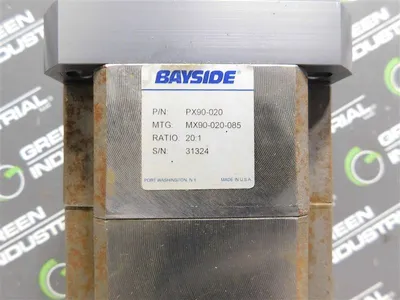 Bayside PX90-020 Gear Reducer Ratio 20:1 MTG: MX90-020-085 Used