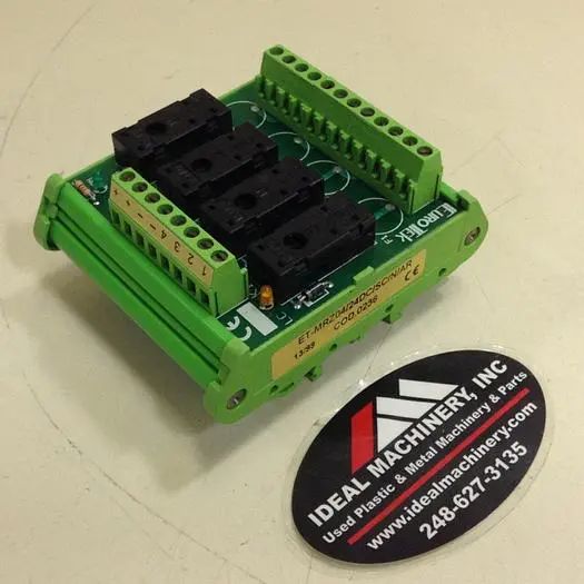 Used EUROTEK ET-MRZ04/24DC/SC/N/AR Circuit Boards Michigan US | Ideal Machinery #582814