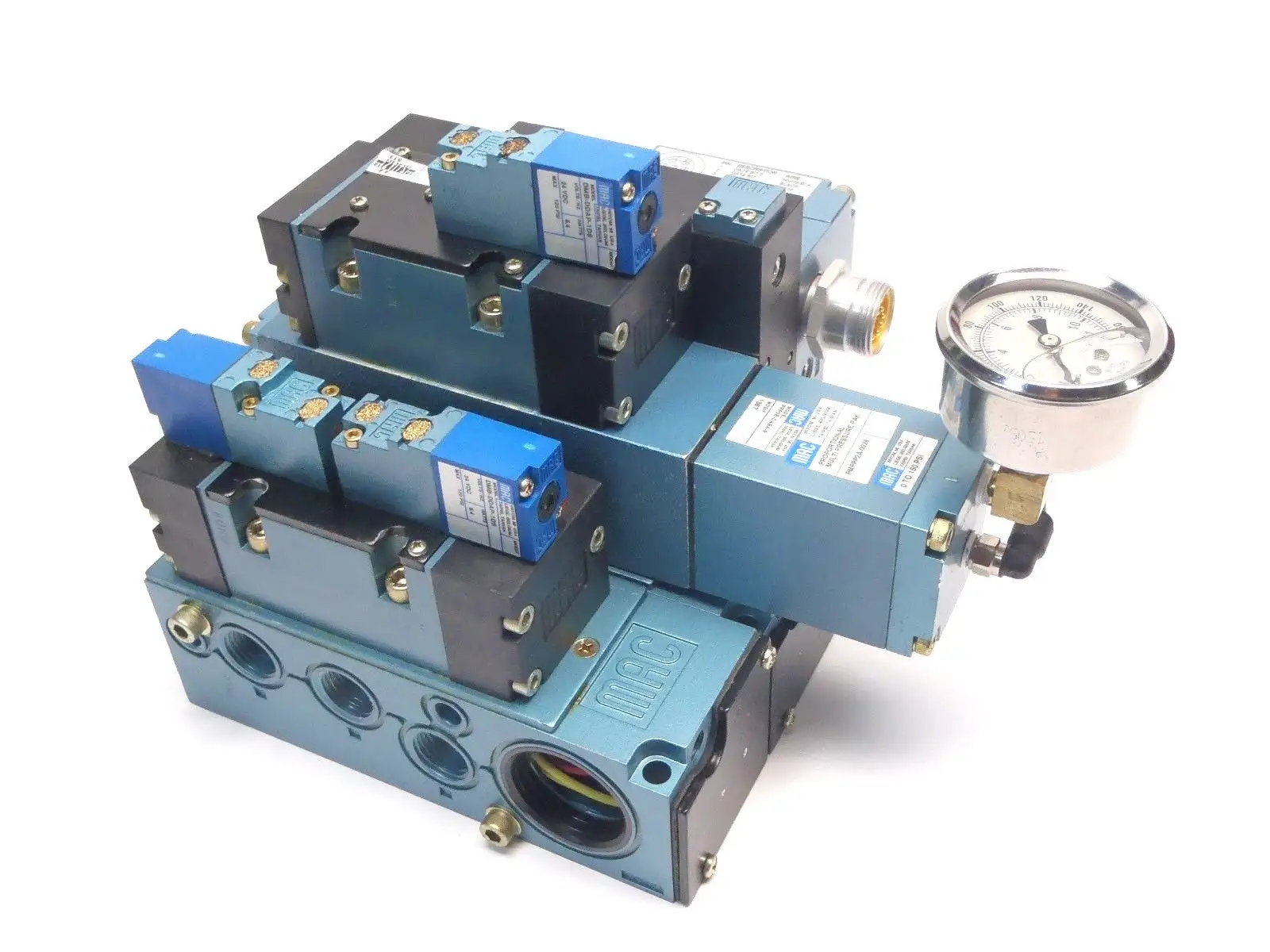 New | in-Stock MAC PROPORTIONAL MULTI PRESSURE PAK Solenoid Valves | Maverick Industrial Sales #1110274