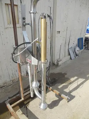 Pump, Transfer, S/St, 3", Food Positive Suction Pneumatic #S742618