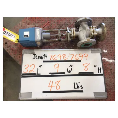 Used 2" RTG 32051 Herford hot oil 3-way control Valve