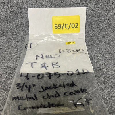 New | in-Stock Thomas & Betts 4-075-010 Electrical Fittings California US | Davliegogo LLC #1708410