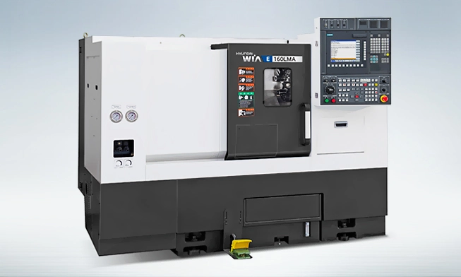 New | in-Stock HYUNDAI WIA E160LMA CNC Lathes Alberta CA | Lamarche Machinery Inc #1259257