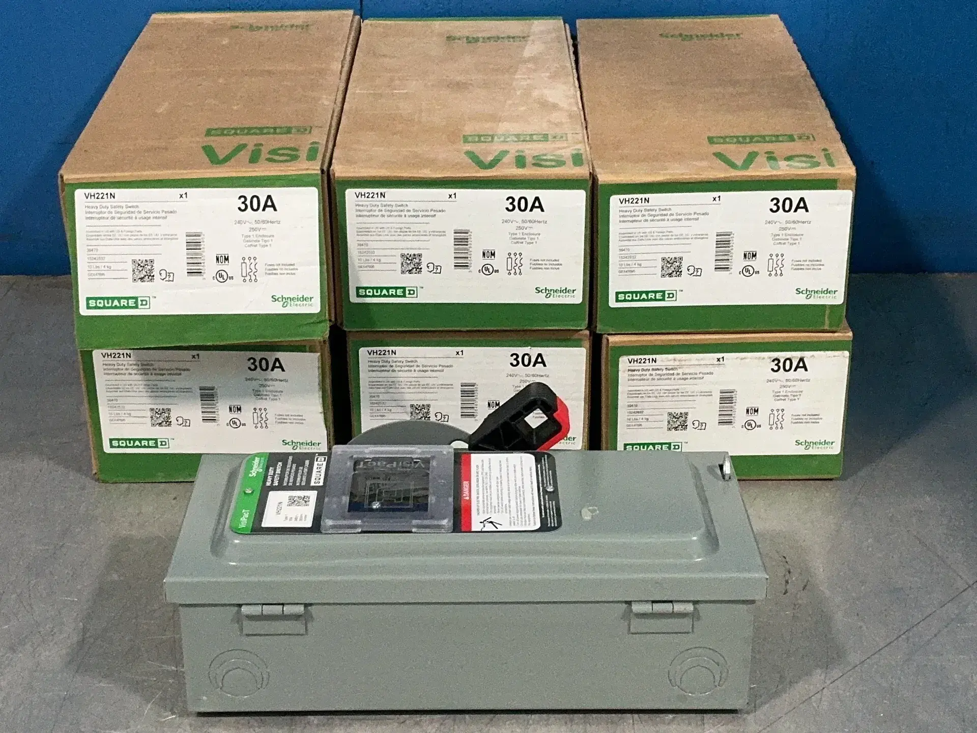 New | in-Stock SCHNEIDER ELECTRIC VH221N Switchgears Ohio US | HGR 24 #1278535