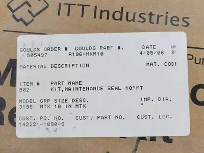 NEW GOULDS R196-MKM10