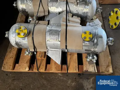 USED B E Peterson, Inc. 4" x 60" BE Peterson Distillation Column Reboiler Unit, 316 S/S, 200#