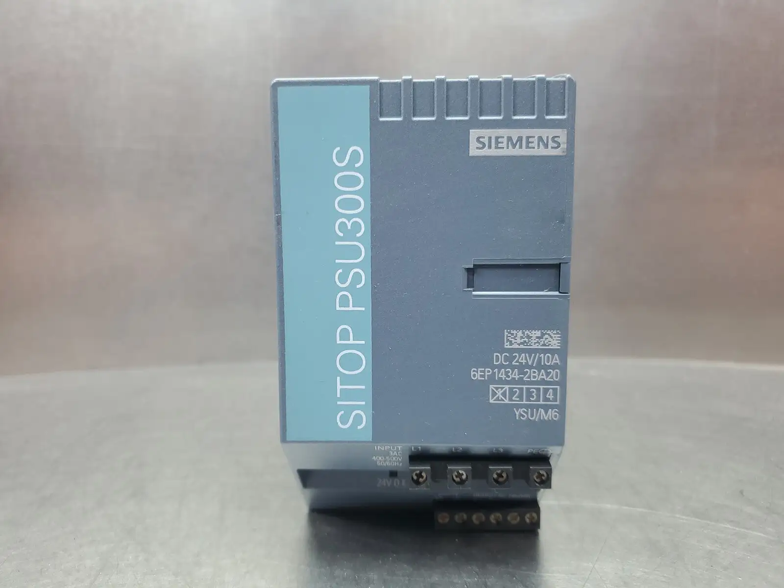 SIEMENS SITOP PSU300S (6EP1434-2BA20) 24VDC 10A Power Supply. 4D-1