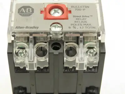 Allen-Bradley 700-P200A1 AC Relay 2 Pole Contactor 10A 600V 2NO 120V Coil Ser E
