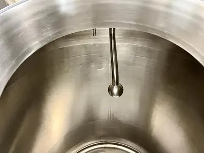 Used 264 Gallon Jacketed Tank (Reactor), 316L Stainless Steel, Insulated, Full Vacuum