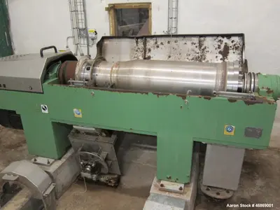 Used WESTFALIA AD-0509 Decanter Centrifuges Illinois US | Aaron Equipment #84553