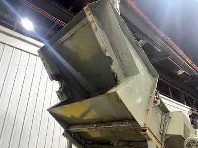 60" WIDE MARATHON MODEL #PERFORATOR FOR PLASTIC BOTTLES & ALUMINUM CANS : STOCK #21935