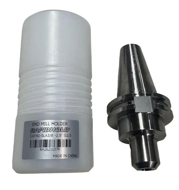 RapidHold CAT40-SLA End Mill Holder 3/8" x 2-1/2" G2.5 Balanced