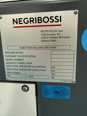 2023 NEGRI BOSSI M 371 HORIZONTAL INJECTION MOULDING MACHINES | INJECTION DEPOT (1)